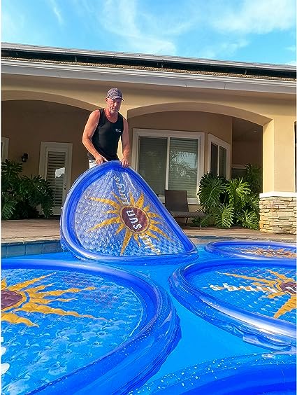 Solar Sun Rings, Blue - Poolstoreconnect