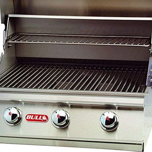 Bull Outdoor Products 69009 Head Steer, Premium Drop in Grill Natural Gas - Poolstoreconnect
