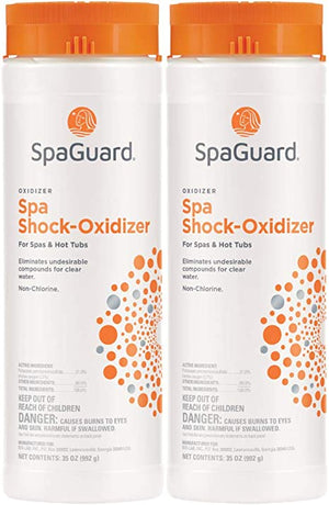 SpaGuard Spa Shock-Oxidizer 35oz (2 PACK) - Poolstoreconnect