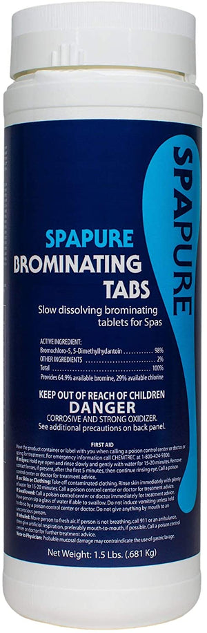 SpaPure BrominatingTabs 1.5lb - Poolstoreconnect