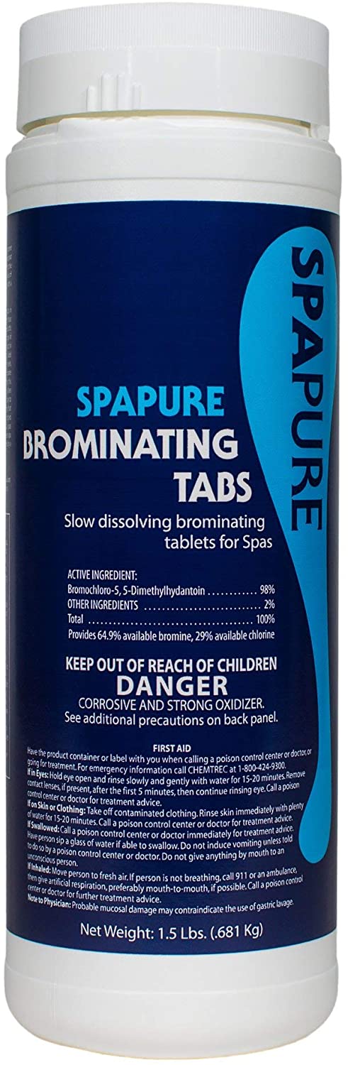 SpaPure BrominatingTabs 1.5lb - Poolstoreconnect
