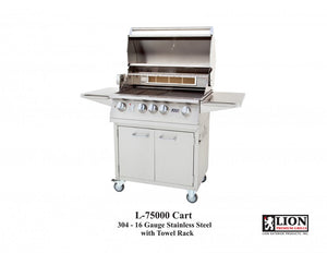 Lion L75000 32" Premium Grill w/ Cart (75625LP/75623NG+53621CART) - Poolstoreconnect