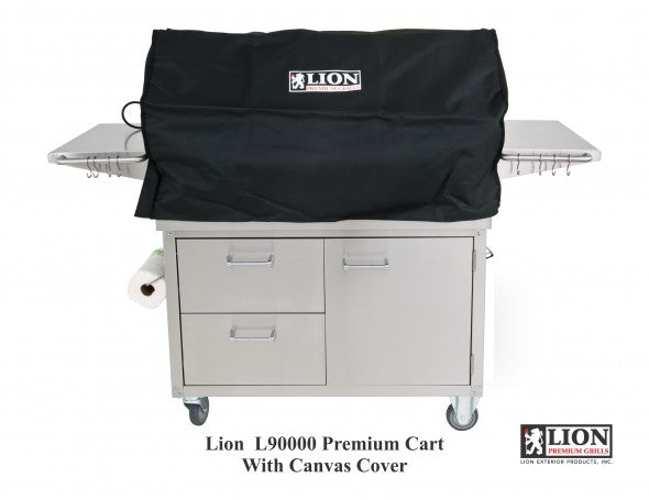 Lion L90000 40" Premium Grill w/ Cart (90814LP/90823NG+53861CART) - Poolstoreconnect