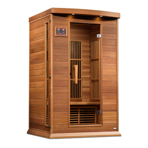 Dynamic Maxxus Red Cedar Near Zero EMF FAR IR Saunas MX-K206-01-ZF CED - Poolstoreconnect