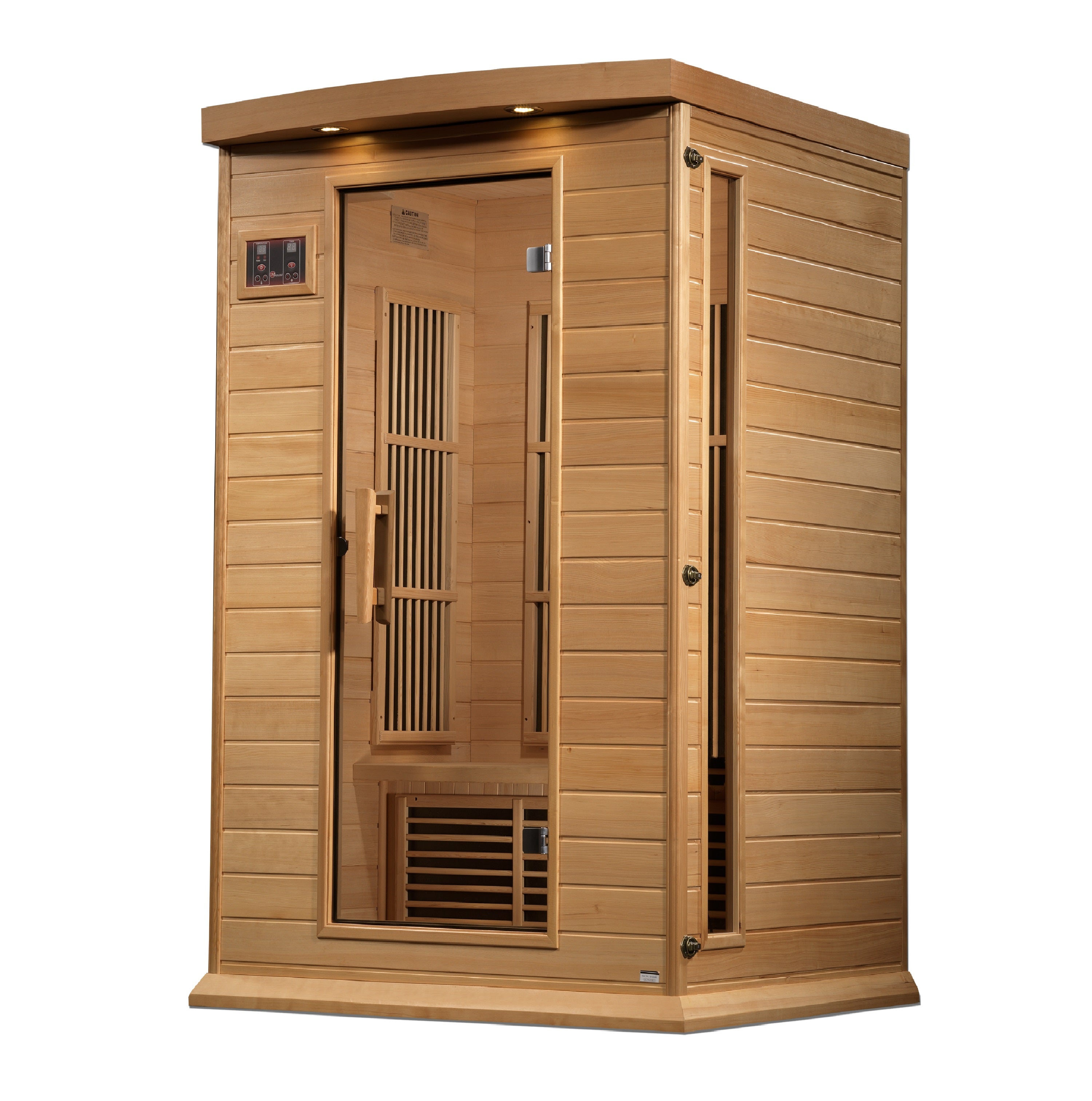 Dynamic Maxxus Hemlock Near Zero EMF FAR IR Saunas MX-K206-01-ZF - Poolstoreconnect
