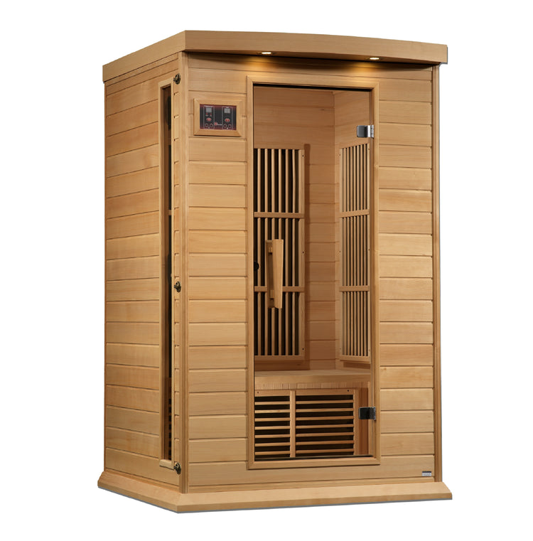 Dynamic Maxxus Hemlock Near Zero EMF FAR IR Saunas MX-K206-01-ZF - Poolstoreconnect