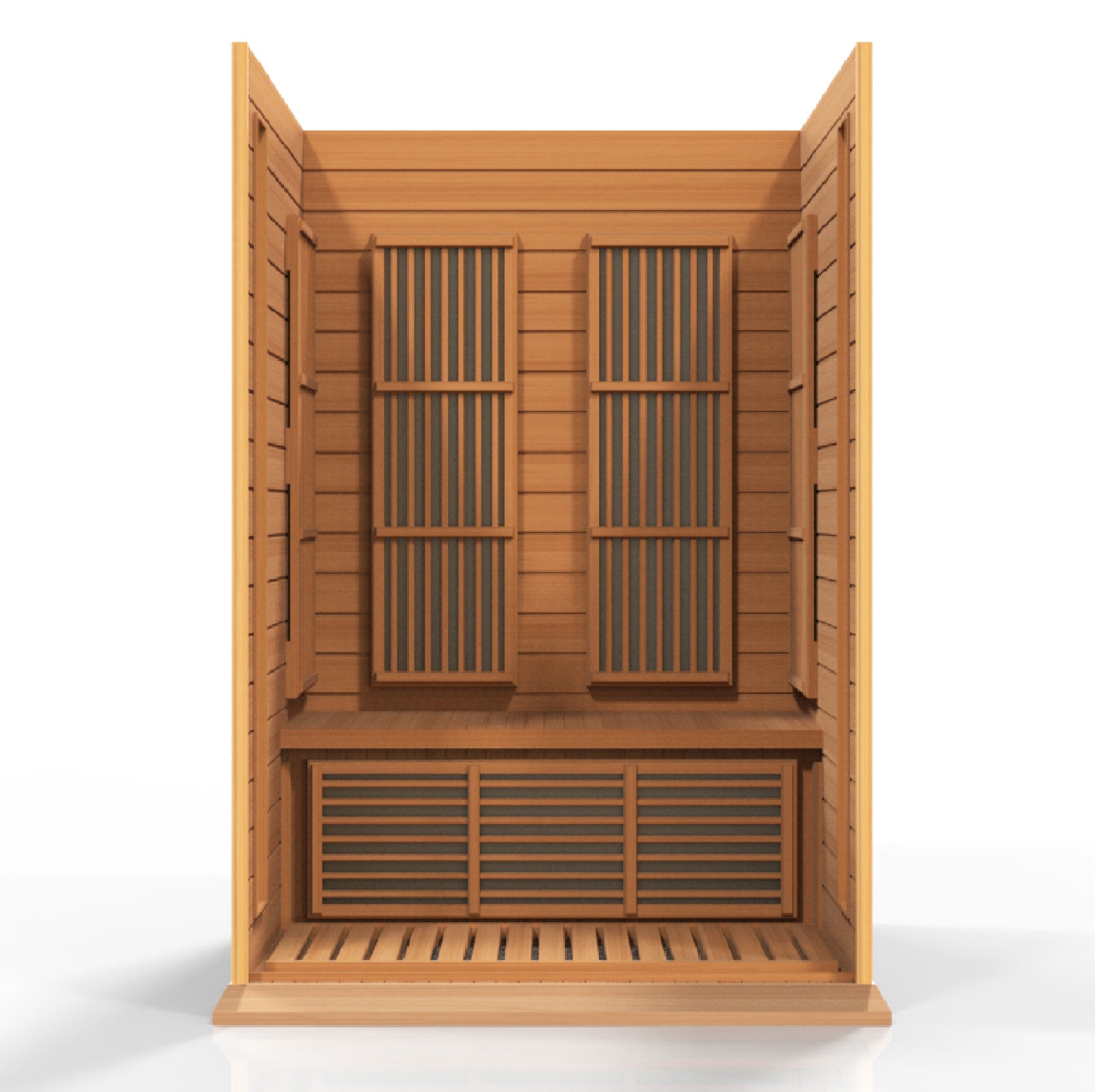 Dynamic Maxxus Red Cedar Low EMF FAR IR Saunas MX-K206-01 CED - Poolstoreconnect