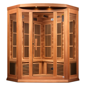 Dynamic Maxxus Red Cedar Near Zero EMF FAR IR Saunas MX-K356-01-ZF CED - Poolstoreconnect