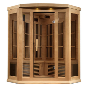 Dynamic Maxxus Hemlock Near Zero EMF FAR IR Saunas MX-K356-01-ZF - Poolstoreconnect