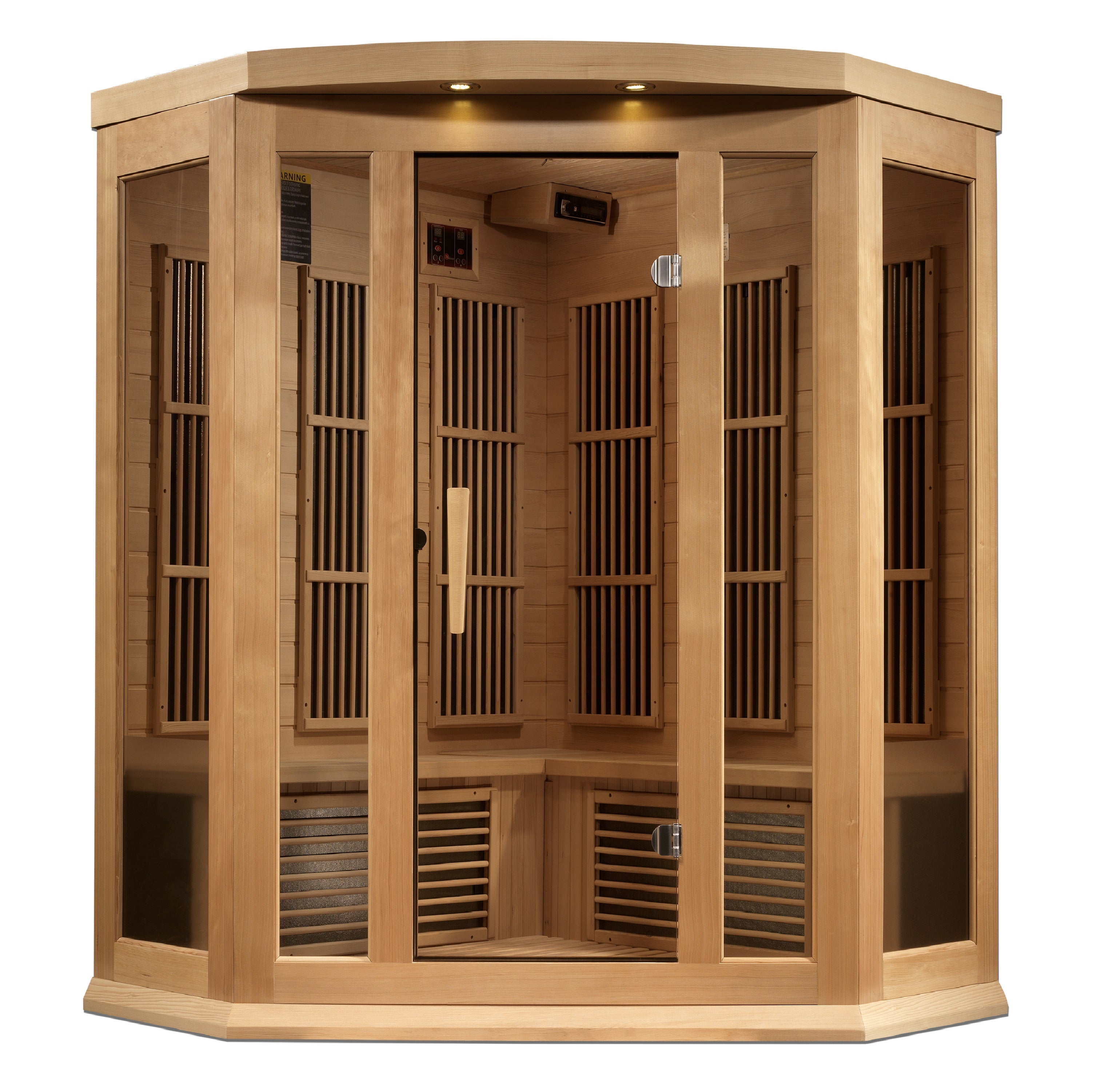 Dynamic Maxxus Hemlock Near Zero EMF FAR IR Saunas MX-K356-01-ZF - Poolstoreconnect