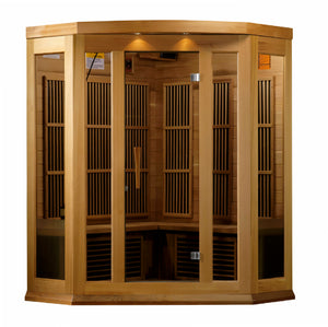 Dynamic Maxxus Red Cedar Low EMF FAR IR Saunas MX-K356-01 CED - Poolstoreconnect