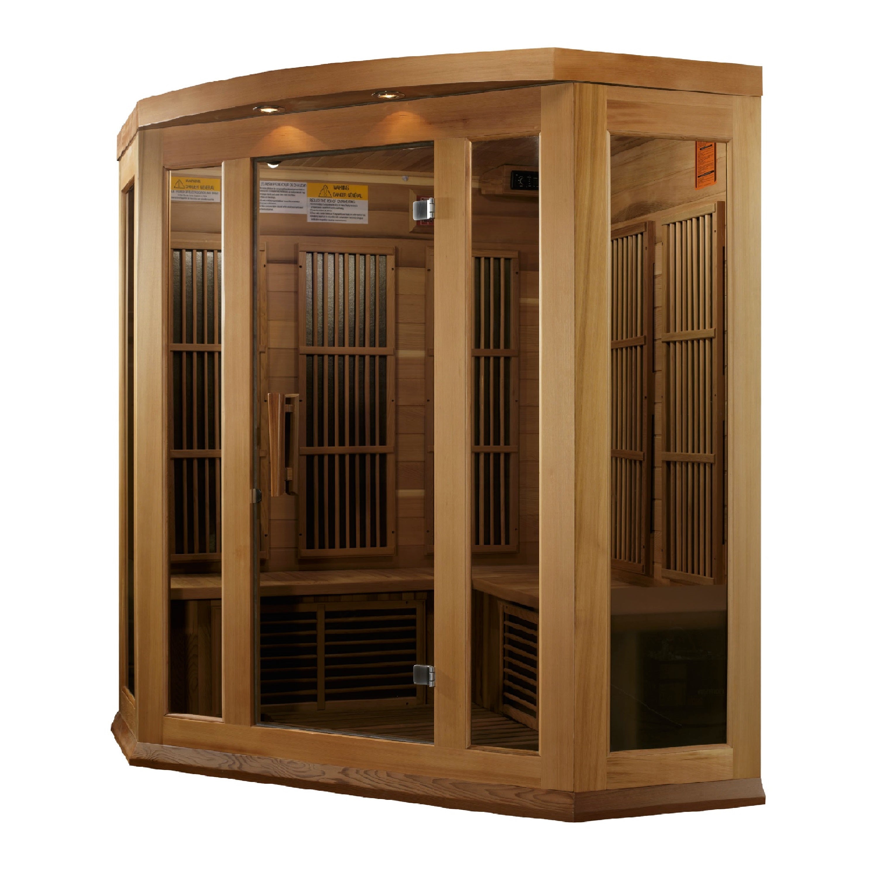 Dynamic Maxxus Red Cedar Low EMF FAR IR Saunas MX-K356-01 CED - Poolstoreconnect