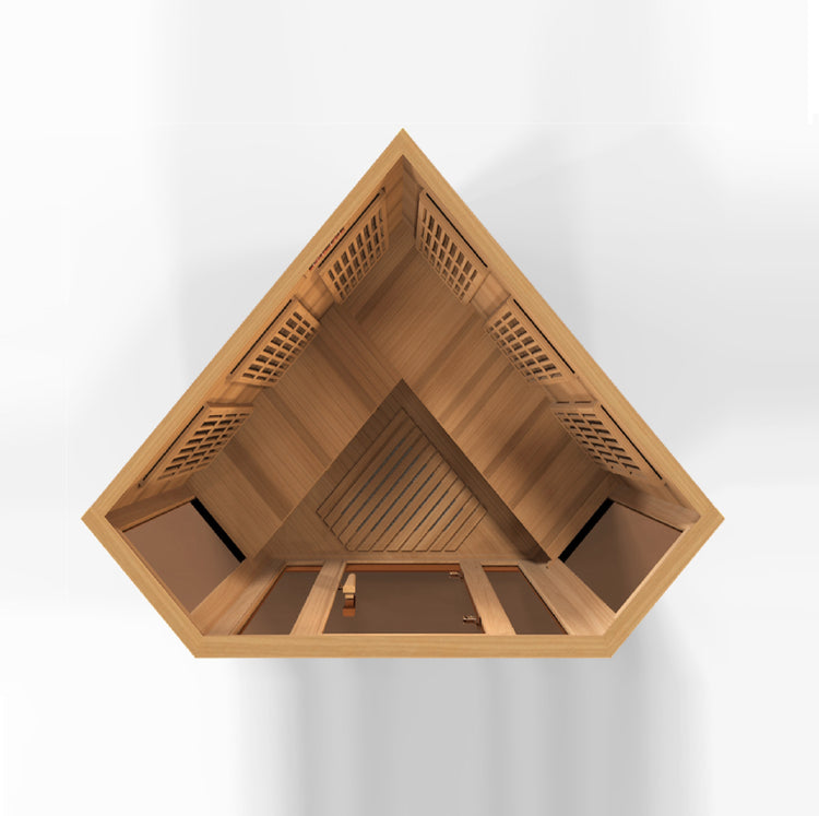 Dynamic Maxxus Red Cedar Low EMF FAR IR Saunas MX-K356-01 CED - Poolstoreconnect