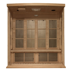 Dynamic Maxxus Hemlock Near Zero EMF FAR IR Saunas MX-K406-01-ZF - Poolstoreconnect