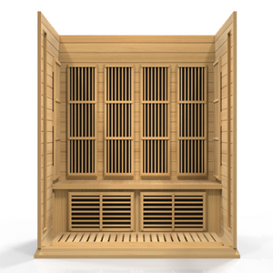 Dynamic Maxxus Hemlock Low EMF FAR IR Saunas MX-K406-01 Hemlock - Poolstoreconnect