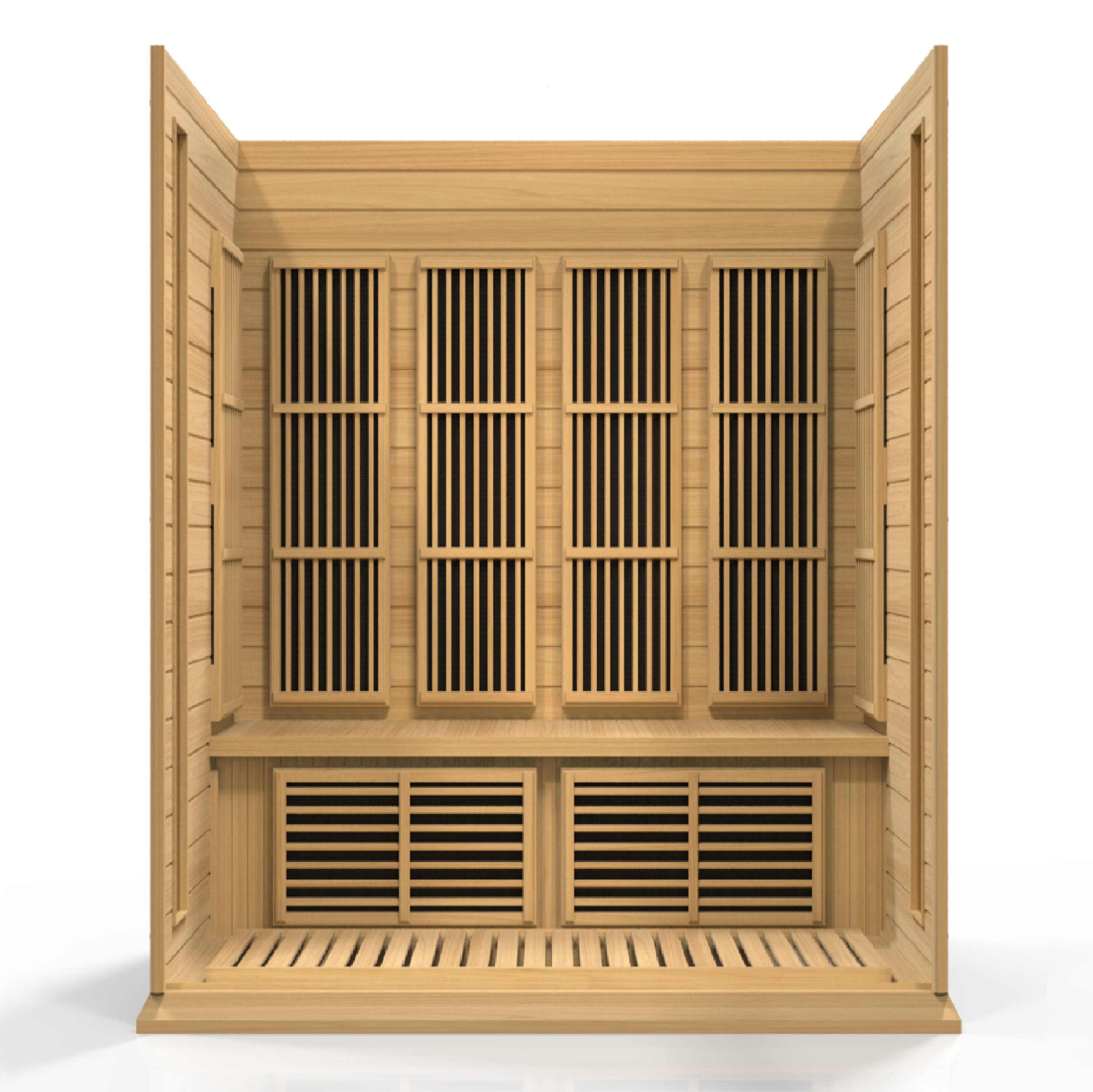 Dynamic Maxxus Hemlock Low EMF FAR IR Saunas MX-K406-01 Hemlock - Poolstoreconnect