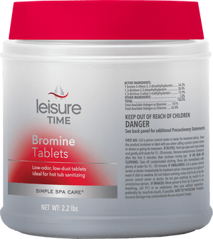 Leisure Time Bromine Tabs 2.2lb - Poolstoreconnect