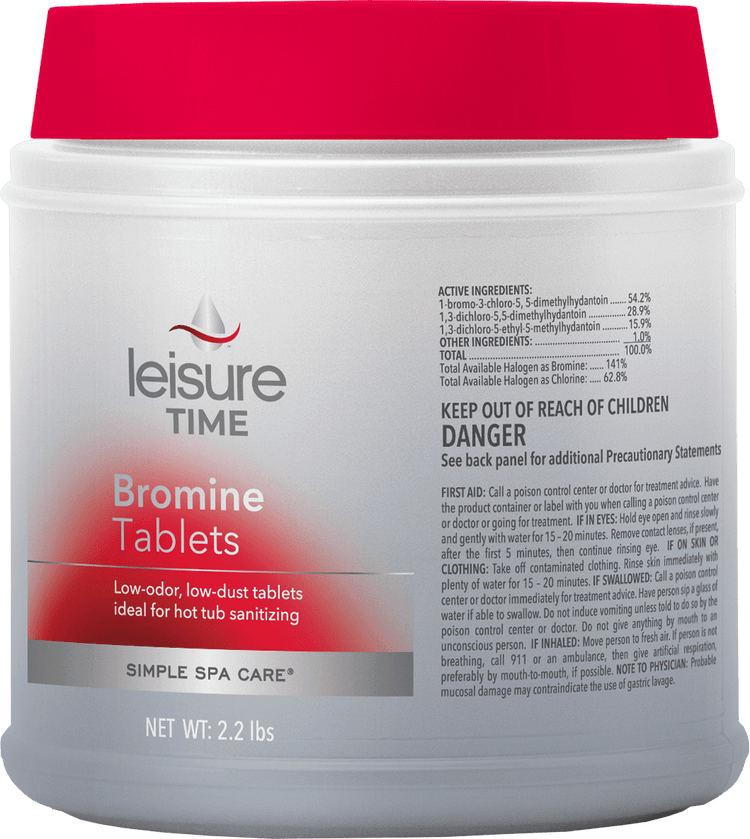 Leisure Time Bromine Tabs 2.2lb - Poolstoreconnect