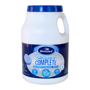 BioGuard SilkGuard Complete 3 Inch Chlorinating Tablets 7.5lb - Poolstoreconnect
