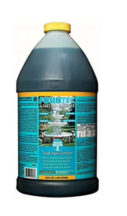 Fountec Fountain Algaecide Clarifier, 64 Ounce - Poolstoreconnect
