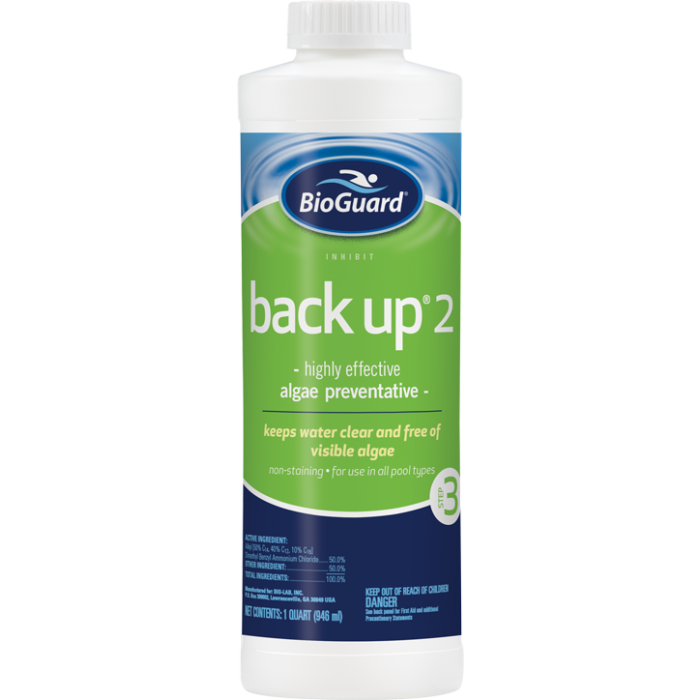 BioGuard Back Up 2 Quart 23050BIO - Pool Connect