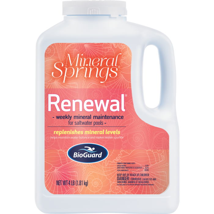 BioGuard Mineral Springs Renewal 4lb 23541BIO - Pool Connect