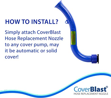 Coverblast Pool Cover Pump Attachment Accessory - Poolstoreconnect