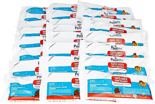 POOLIFE Rapid Shock 1 Lbs Bag (24 pack) - Poolstoreconnect