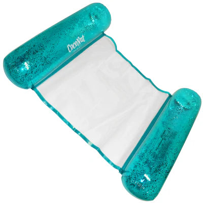 CocoNut Aqua Glitter Hammock Pool Float