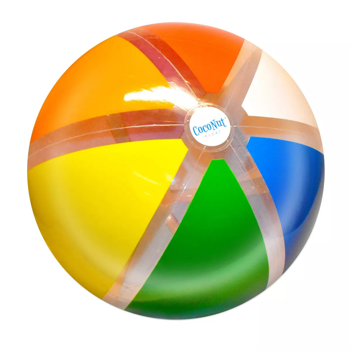 CocoNut Rainbow Colossus 48" Beach Ball - Pool Connect