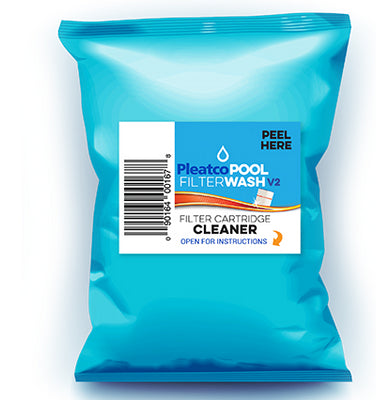 Pleatco Pool Filter Wash V2 Filter Cartridge Cleaner - 10 Pack