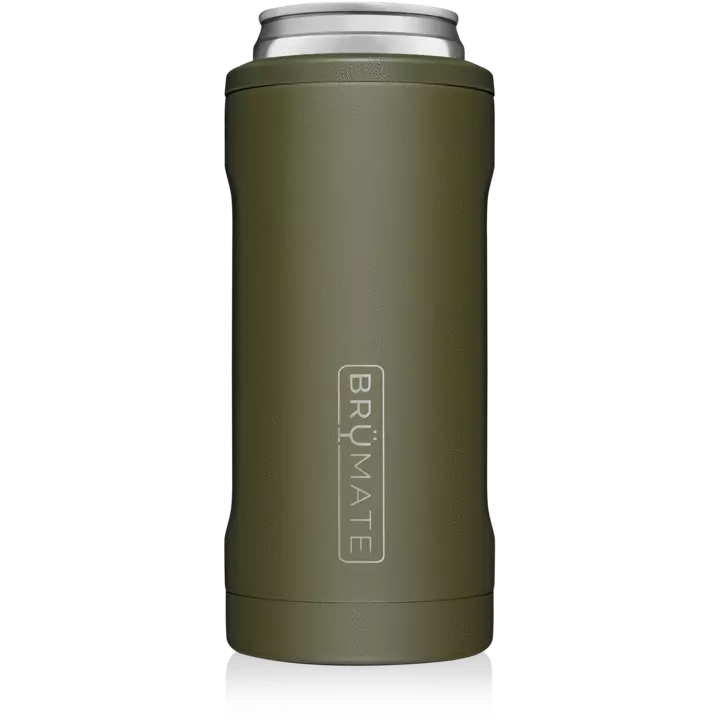 BRUMATE Hopsulator Slim 12oz in OD Green