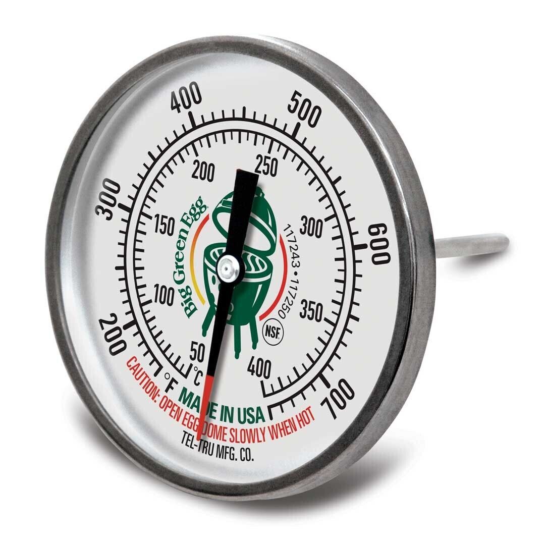 Big Green Egg External Temperature Gauge Large 3 Inch