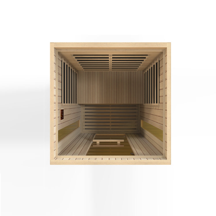 Dynamic Maxxus Hemlock Low EMF FAR IR Saunas MX-LS2-01 - Poolstoreconnect