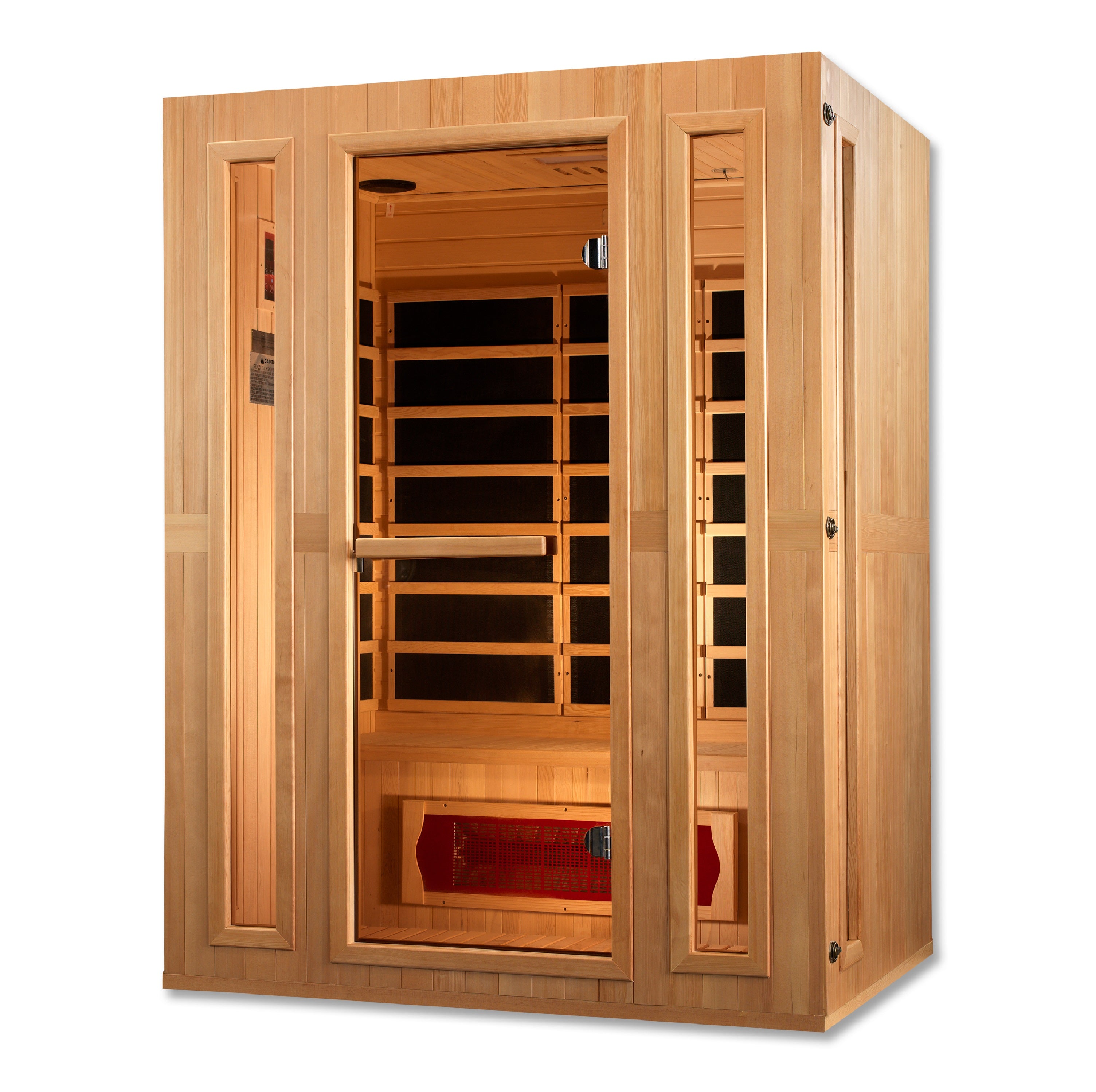 Dynamic Maxxus Hemlock Low EMF FAR IR Saunas MX-LS3-01 - Poolstoreconnect