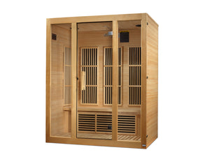 Dynamic Maxxus Hemlock Low EMF FAR IR Saunas MX-J306-01 Bellevue - Poolstoreconnect