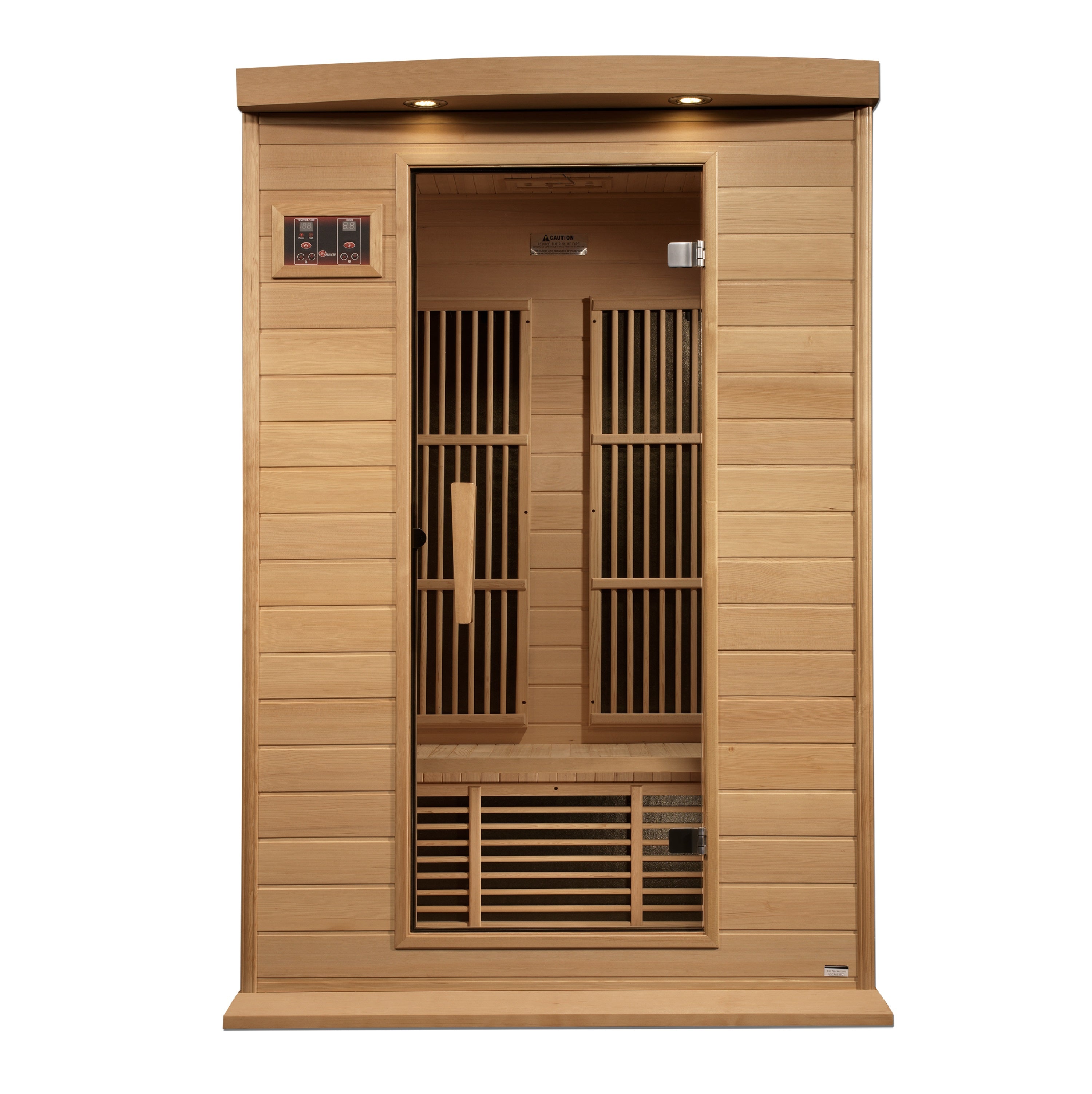 Dynamic Maxxus Hemlock Near Zero EMF FAR IR Saunas MX-K206-01-ZF - Poolstoreconnect