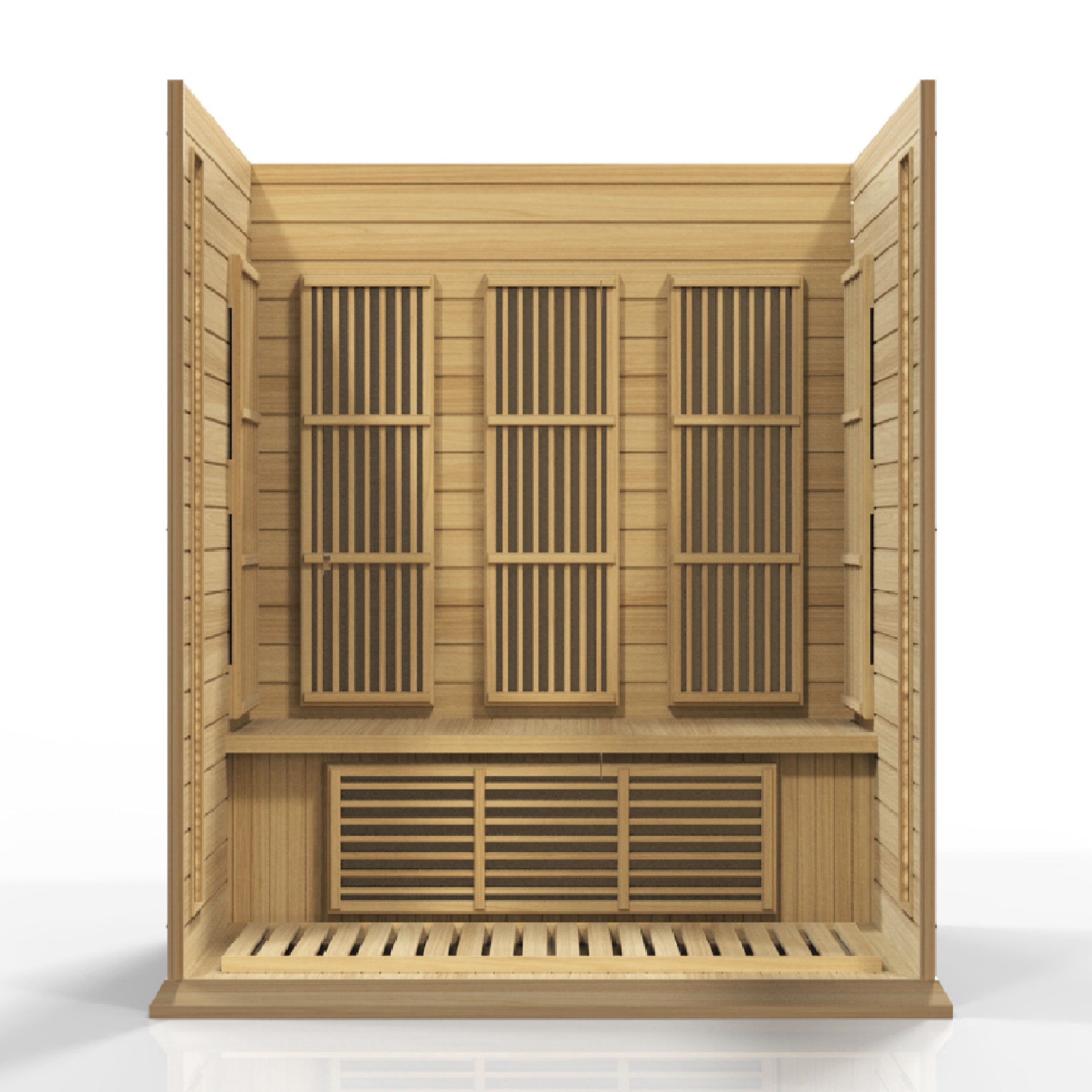 Dynamic Maxxus Hemlock Low EMF FAR IR Saunas MX-K306-01 Hemlock - Poolstoreconnect