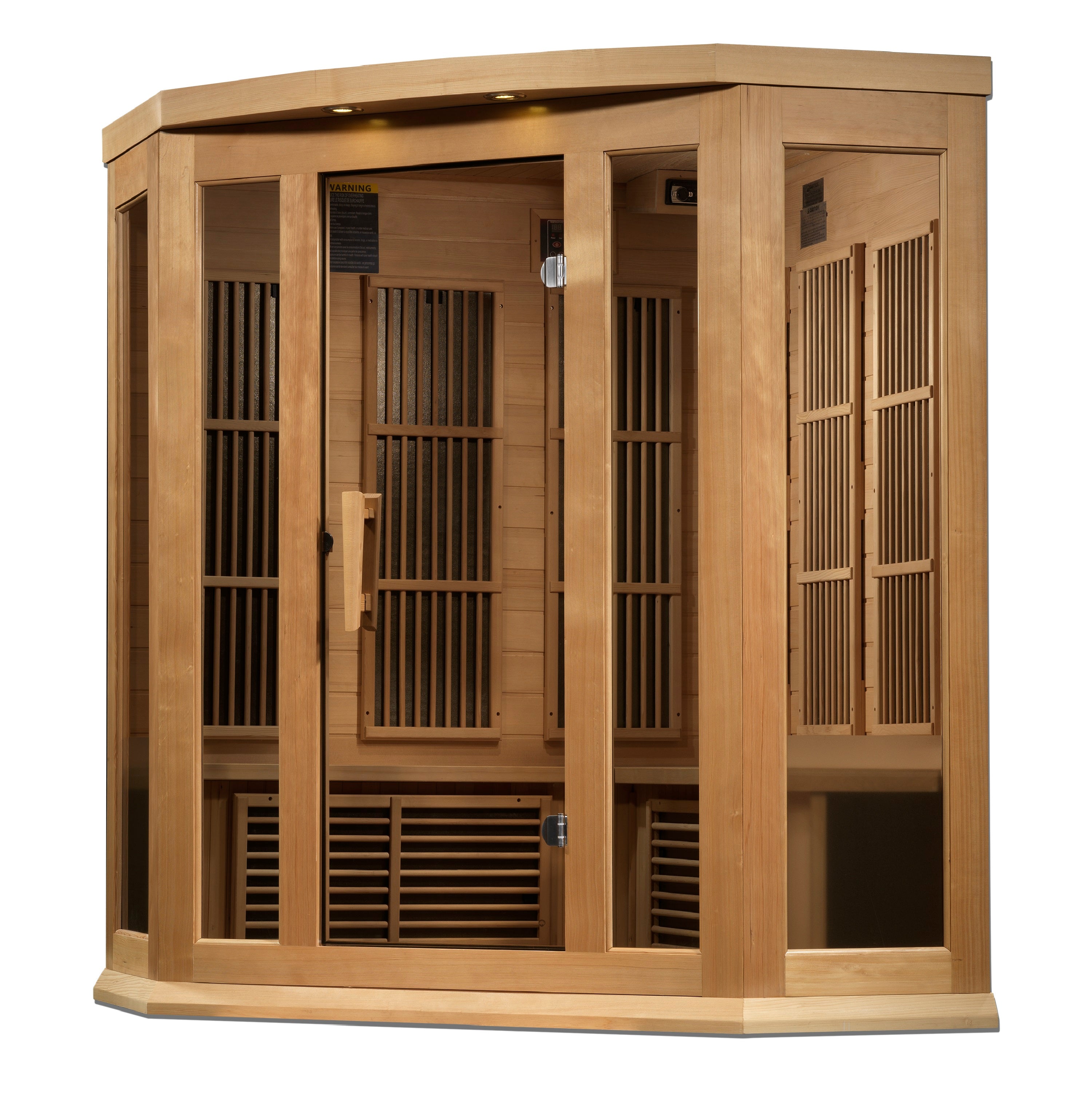 Dynamic Maxxus Hemlock Near Zero EMF FAR IR Saunas MX-K356-01-ZF - Poolstoreconnect