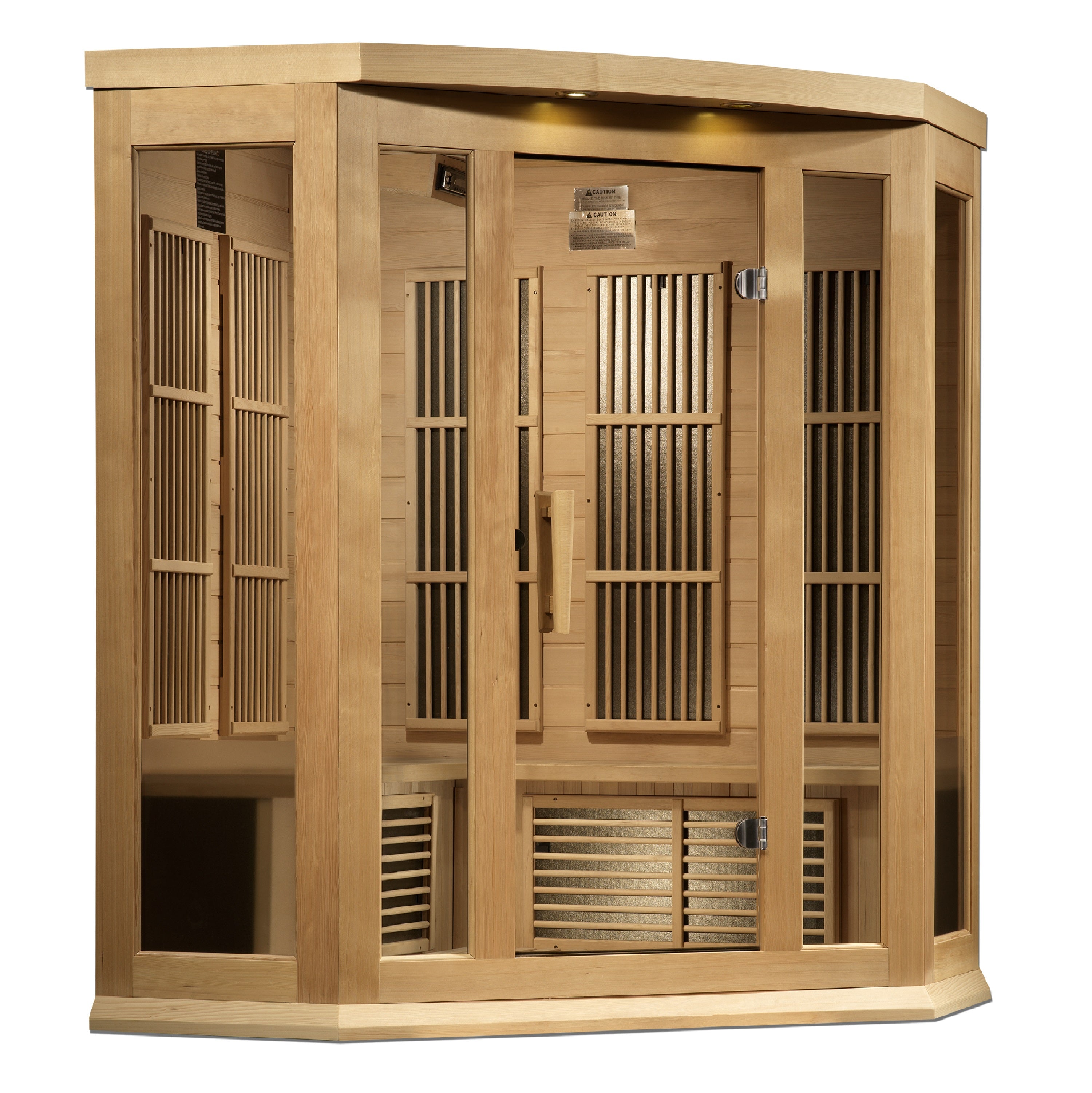 Dynamic Maxxus Hemlock Near Zero EMF FAR IR Saunas MX-K356-01-ZF - Poolstoreconnect