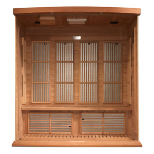 Dynamic Maxxus Red Cedar Near Zero EMF FAR IR Saunas MX-K406-01-ZF CED - Poolstoreconnect