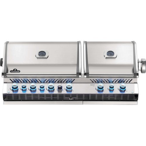 Napoleon Built In Prestige Pro™ 825 Grill Head w/ Infrared Bottom & Rear Burner Stainless Steel - Poolstoreconnect
