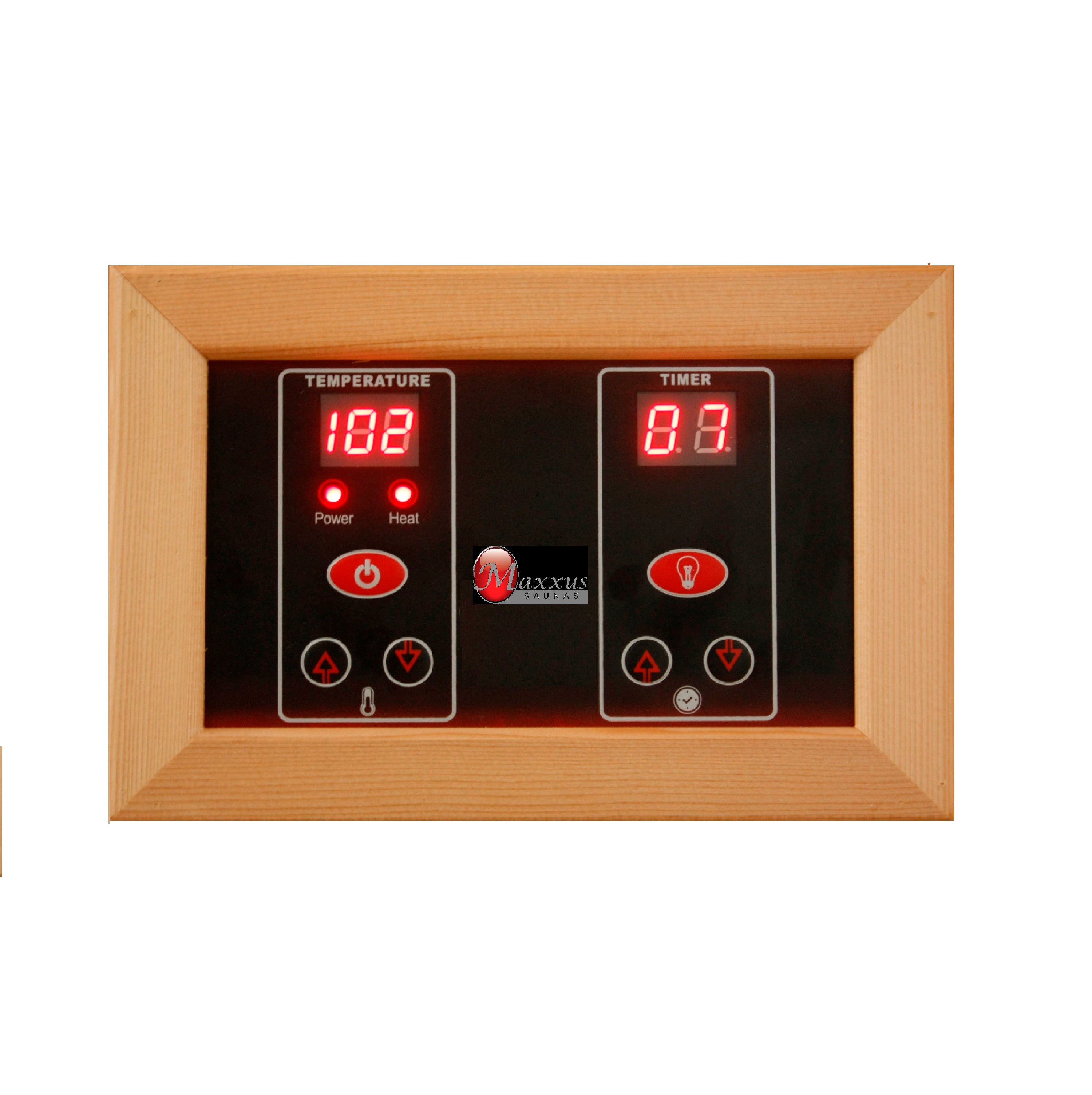 Dynamic Maxxus Hemlock Low EMF FAR IR Saunas MX-K306-01 Hemlock - Poolstoreconnect